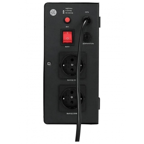 Стабилизатор напряжения Smartwatt AVR Triac 2000TW 2000ВА черный - фото 3