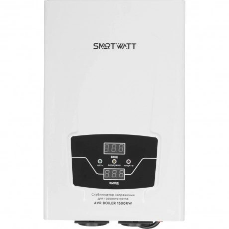 Стабилизатор напряжения Smartwatt AVR Boiler 1500RW 1500ВА белый