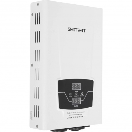 Стабилизатор напряжения Smartwatt AVR Boiler 1500RW 1500ВА белый - фото 2