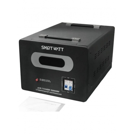 Стабилизатор напряжения Smartwatt AVR Tower 12000RF 12000ВА черный - фото 6