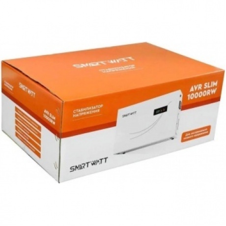 Стабилизатор напряжения Smartwatt AVR Slim 10000RW 10000ВА белый - фото 4