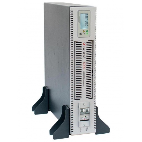 Стабилизатор напряжения Штиль ИнСтаб IS5000RT 4500Вт 5000ВА серый - фото 4