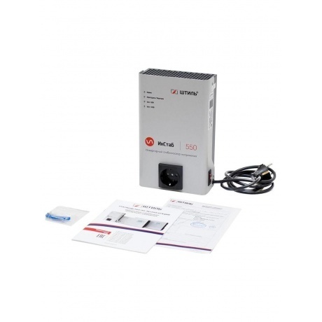 Стабилизатор напряжения Штиль ИнСтаб IS550 475Вт 550ВА белый - фото 9