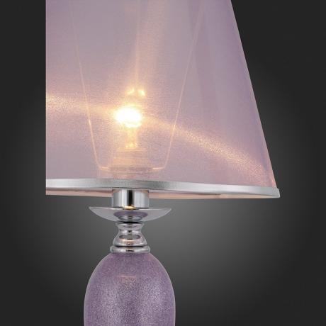 Лампа настольная декоративная ST-Luce SL175.104.01 хром/сиреневый - фото 3