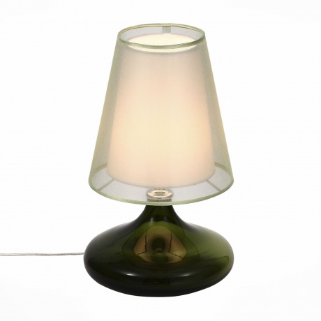 Настольная лампа ST-LUCE SL974.904.01 Хром, Зеленный - фото 1