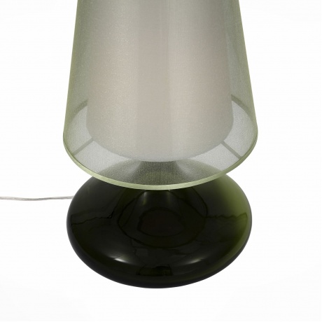 Настольная лампа ST-LUCE SL974.904.01 Хром, Зеленный - фото 2