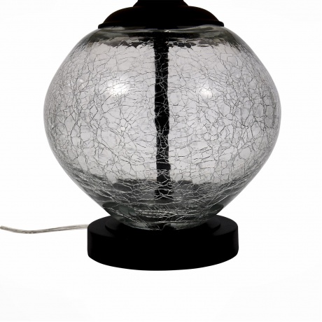 Настольная лампа ST-LUCE SL971.104.01 Коричневый, Прозрачное стекло с трещинами - фото 3