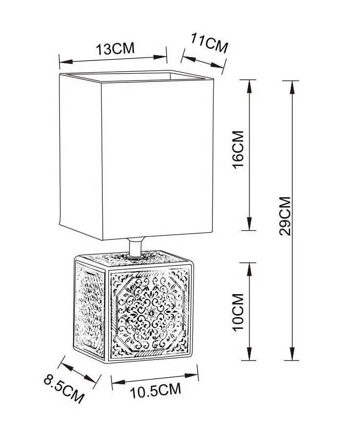 Лампа настольная Arte Lamp Fiori A4429LT-1BA - фото 3