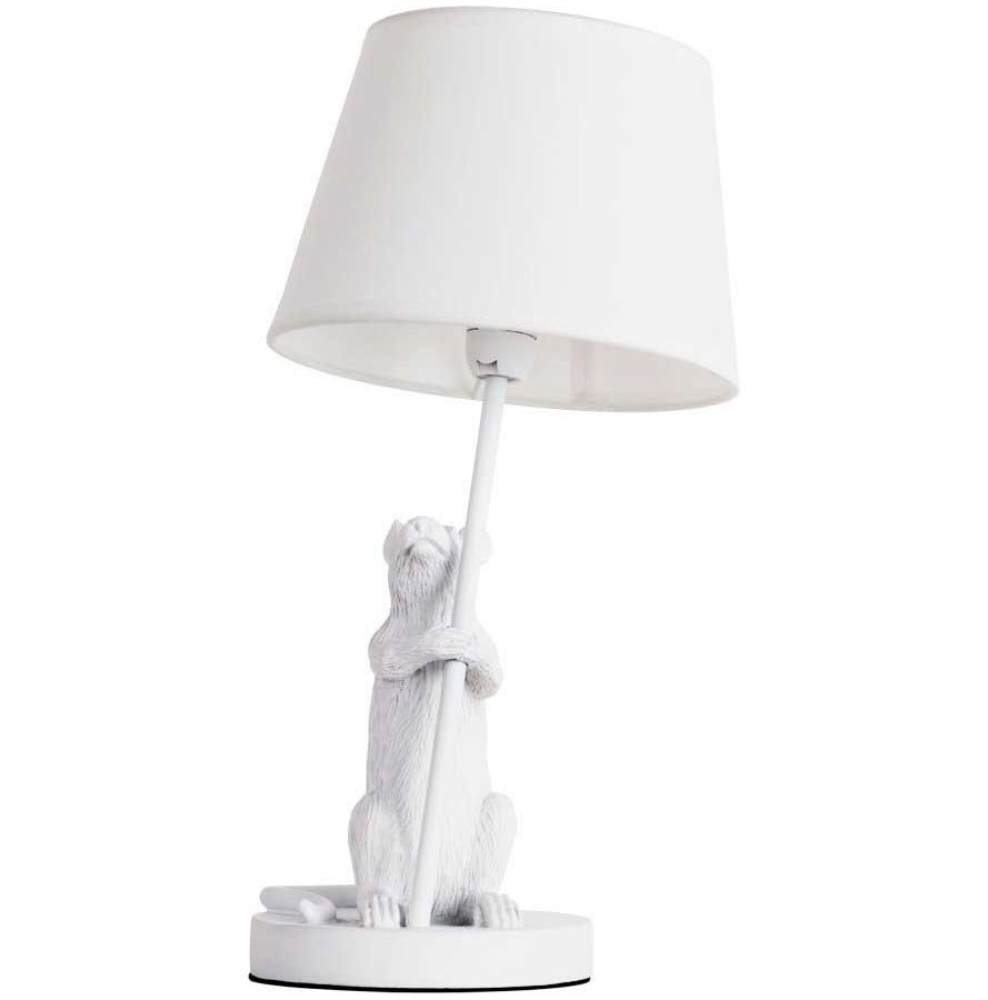 цена Лампа настольная Arte Lamp Gustav A4420LT-1WH