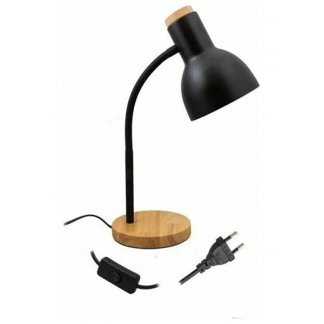 Светильник настольный СТАРТ CT84 черный цоколь E27 - фото 1