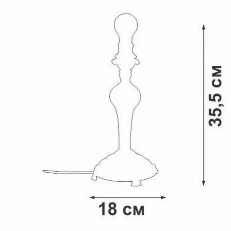 Светильник настольный V20420-0/1L, 1xE27 макс. 40Вт - фото 2