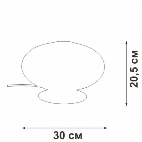 Светильник настольный V2888-8/1L, 1xE27 макс. 40Вт - фото 2