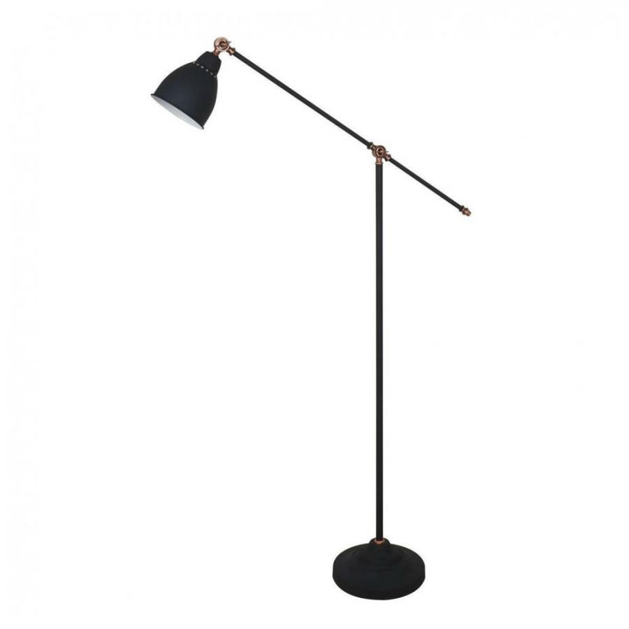 цена Торшер (светильник напольный) Arte lamp A2054PN-1BK