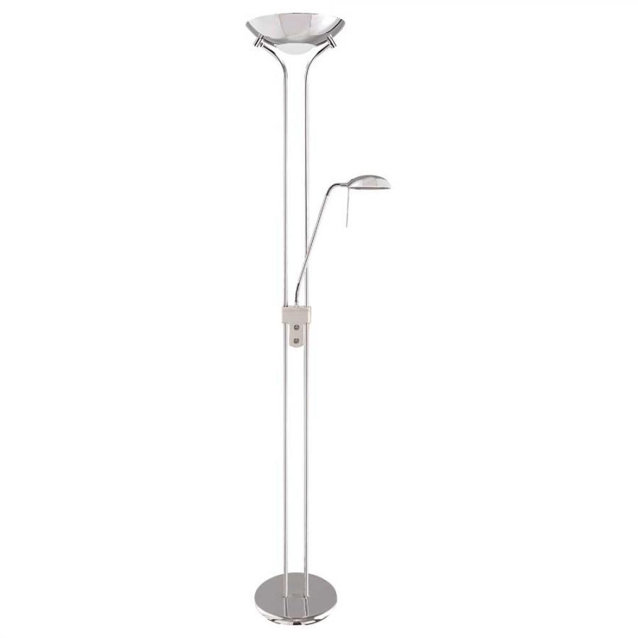 цена Торшер (светильник напольный) Arte lamp A4329PN-2CC