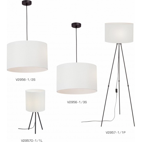 Светильник напольный Vitaluce V2957-1/1P, 1xE27 макс. 40Вт - фото 4