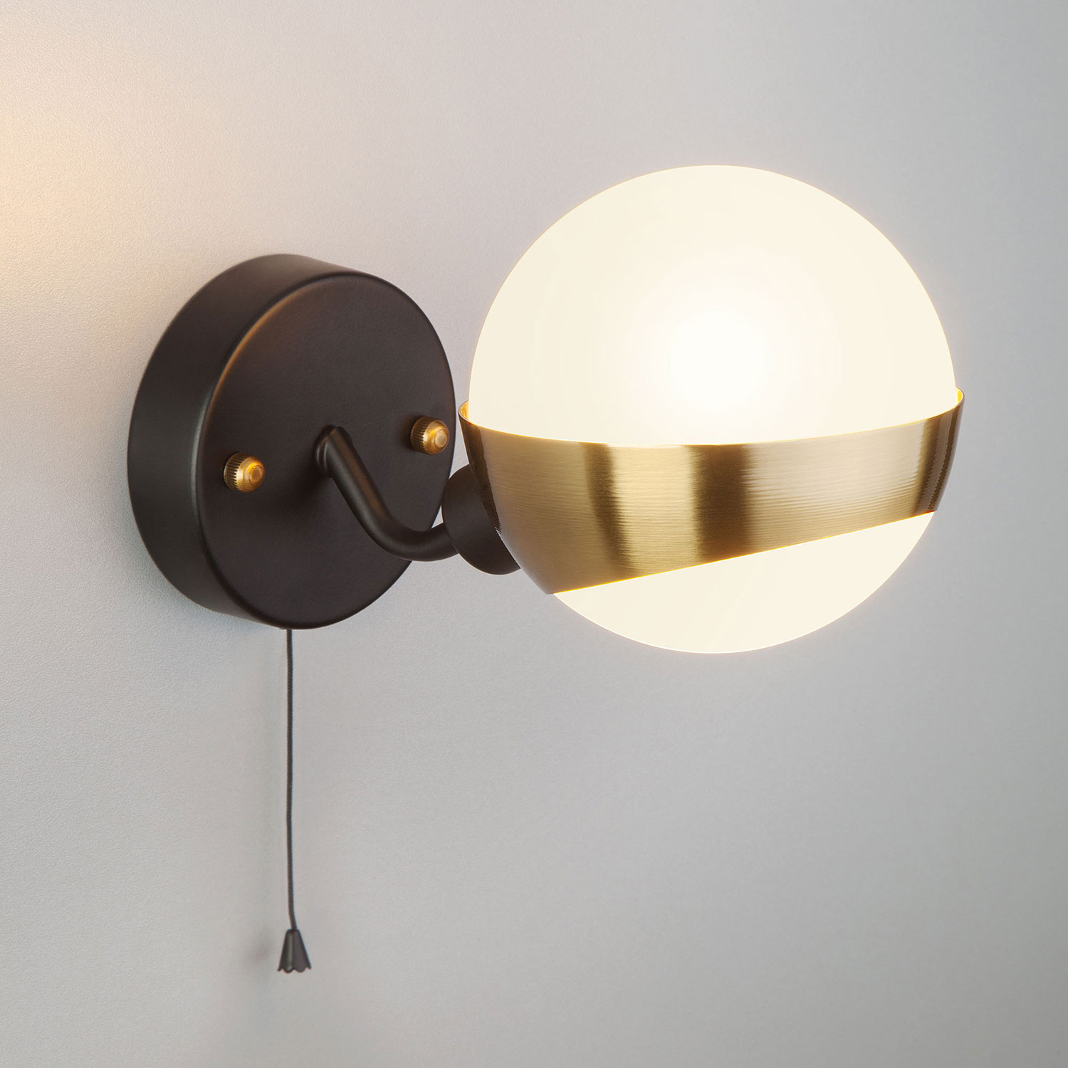 

Настенный светильник Евросвет Jasper 70093/1 черный