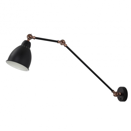 Бра Arte Lamp Braccio A2055AP-1BK - фото 1