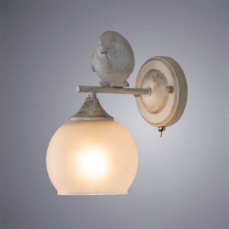Бра Arte Lamp Gemelli A2150AP-1WG - фото 2