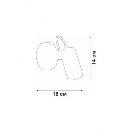 Бра Vitaluce V4640-1/1A, 1xGU10 макс. 35Вт - фото 5
