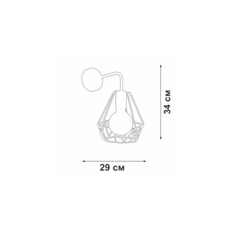 Бра Vitaluce V4705-1/1A, 1xE27 макс. 40Вт - фото 5