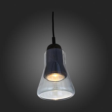 Подвесной светильник ST-Luce SL332.103.01 черный/светло-синий - фото 2