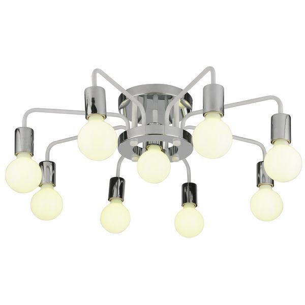 

Люстра потолочная Arte lamp Gelo A6001PL-9WH