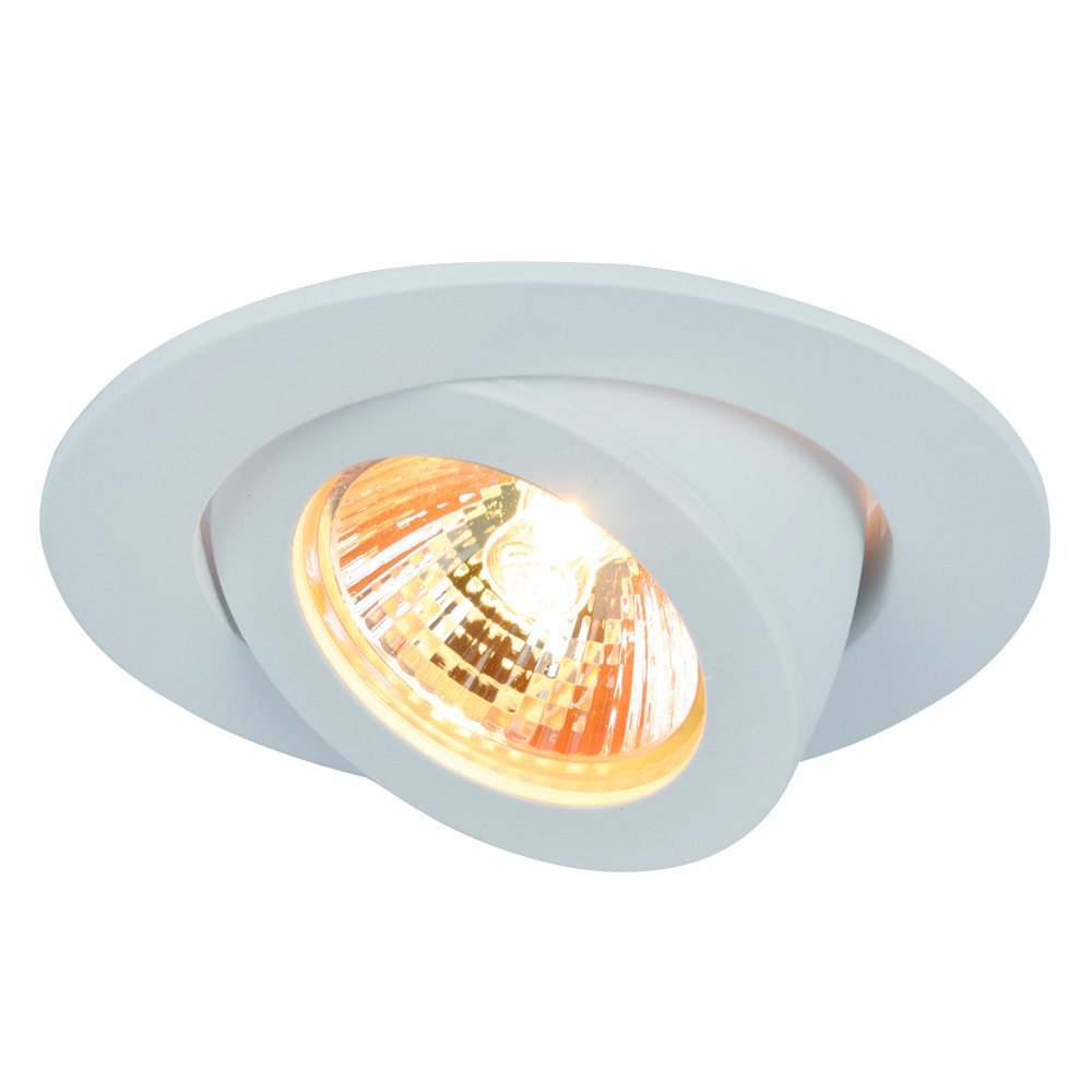Светильник встраиваемый Arte Lamp Accento A4009PL-1WH светильник потолочный arte lamp falcon gu10 50 вт 1 кв м белый ip20 a5645pl 1wh