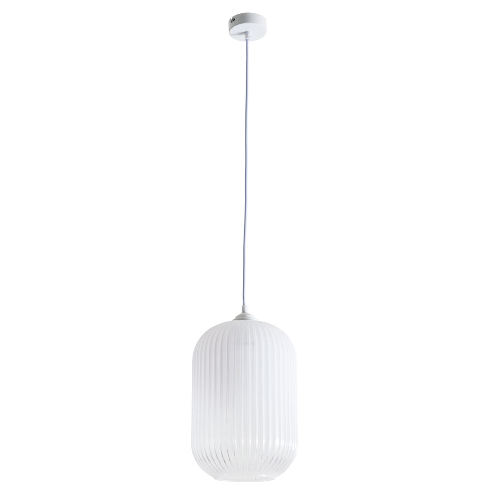 Светильник подвесной Arte Lamp Arwen A1903SP-1WH, цвет белый - фото 1