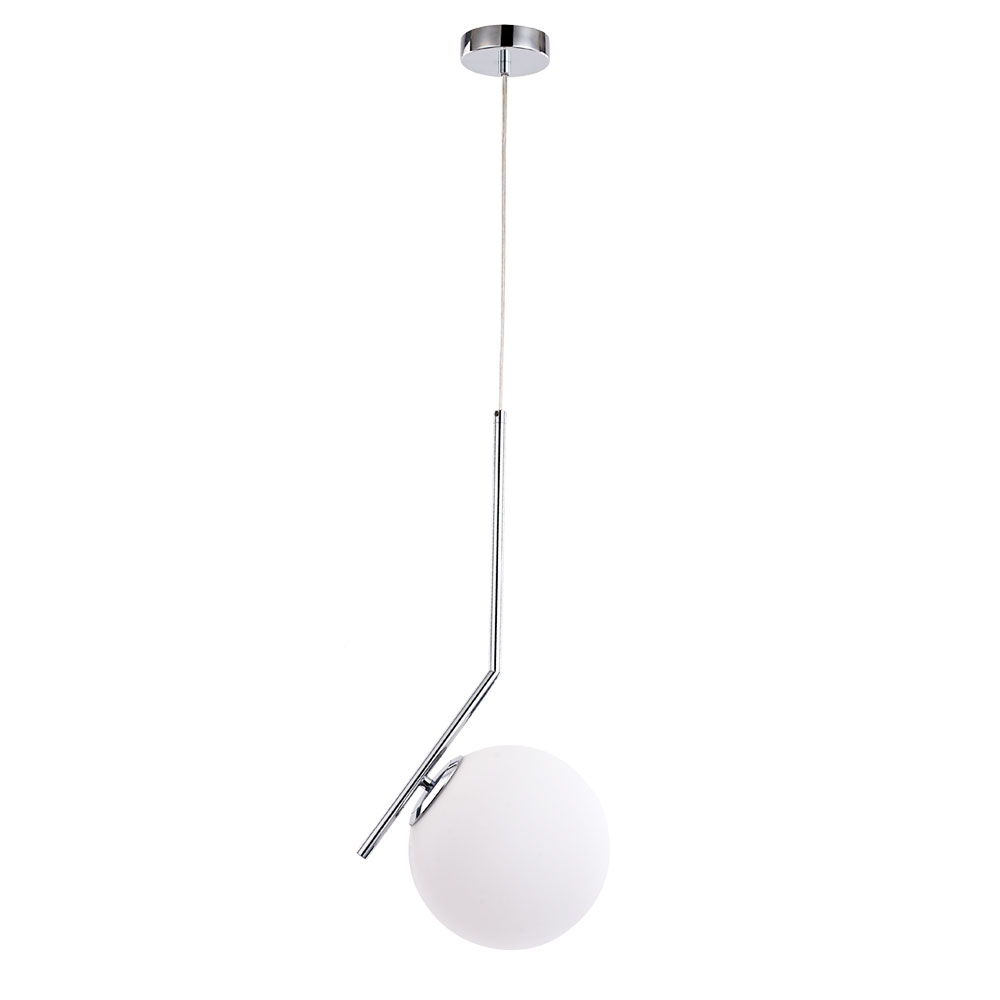 Светильник подвесной Arte Lamp Bolla-Unica A1923SP-1CC светильник arte lamp ornament настенно потолочный e27 100 вт белый ip20 260х260х120 мм a3320pl 1cc