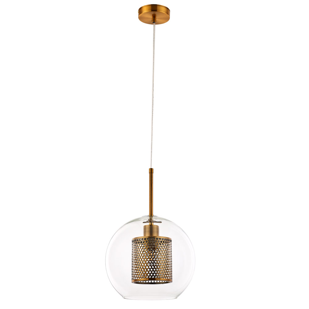 Светильник подвесной Arte Lamp Manchester A7630SP-1AB бра arte lamp elba 1x60вт e27 металл античная бронза