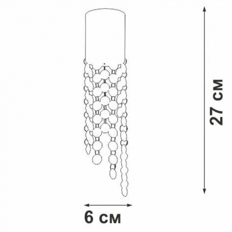 Накладной светильник Vitaluce V4644-1/1PL, 1хU10 макс. 20Вт - фото 4