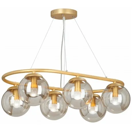 Потолочный светильник Vitaluce V4935-8/6S, 6xE27макс. 40Вт