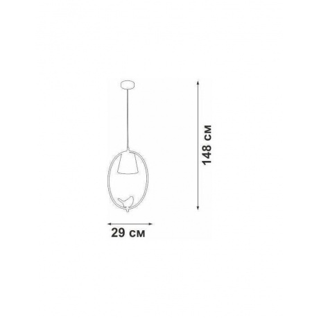 Потолочный светильник Vitaluce V2918-0/1S, 1xE14 макс. 40Вт - фото 3