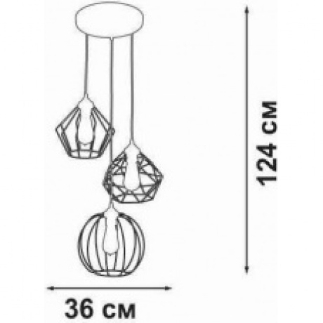 Потолочный светильник Vitaluce V4803-0/3S, 3xE27 макс. 40Вт - фото 4