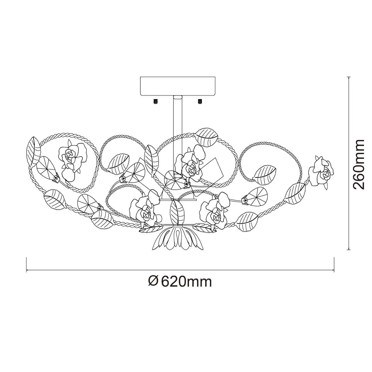 Люстра MW-Light Букет 421013406 отличное состояние; - фото 4
