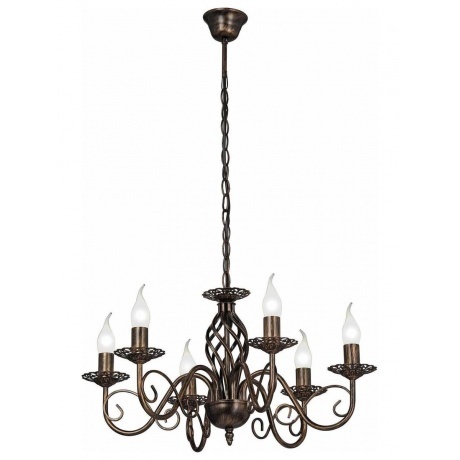 Люстра V1104-7/6, 6xE14 макс. 40Вт - фото 3