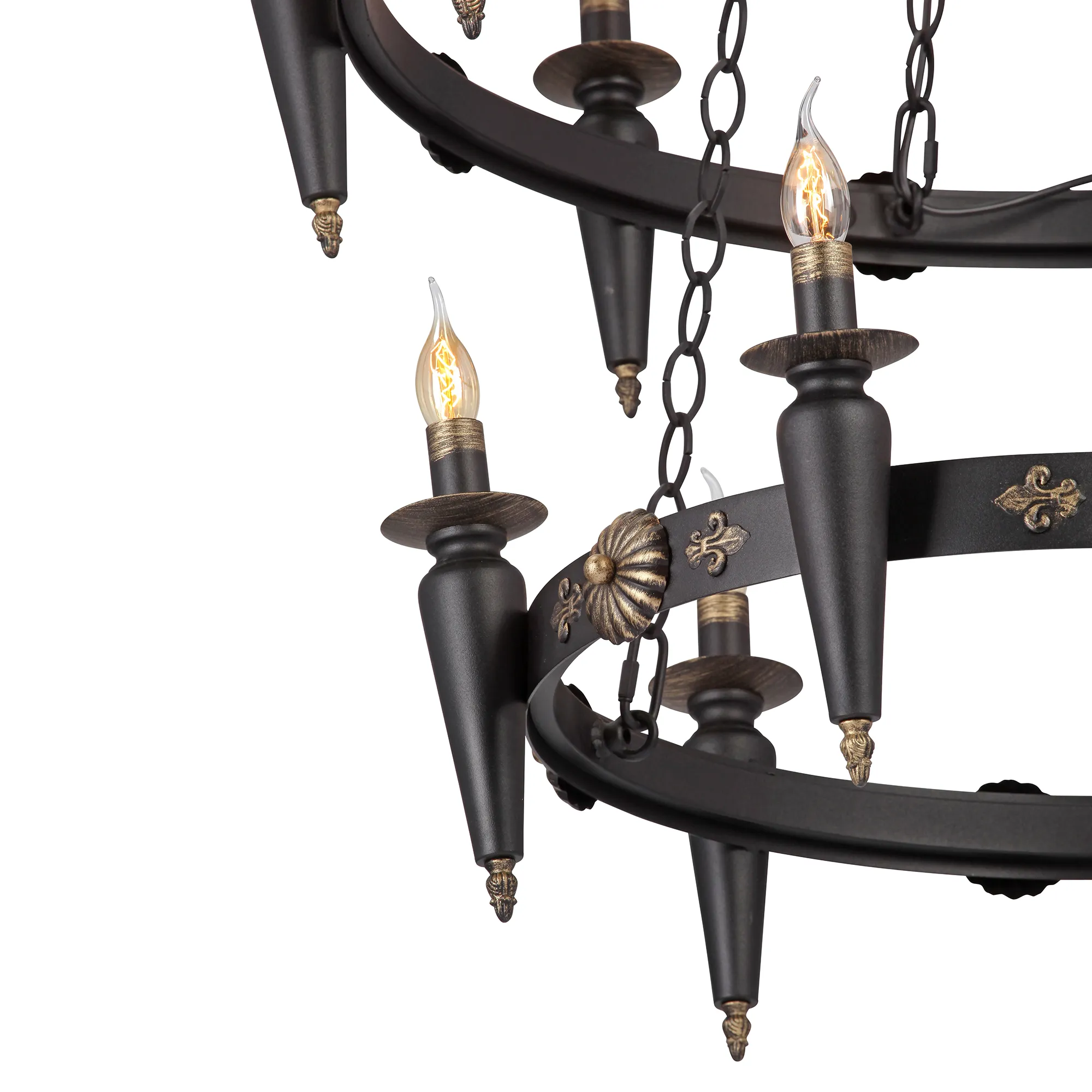 Люстра V1870-1/8+6, 14xE14 макс. 40Вт - фото 4