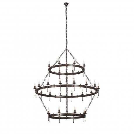 Люстра V1872-7/16+8+8, 32xE14 макс. 40Вт