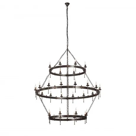 Люстра V1872-7/16+8+8, 32xE14 макс. 40Вт