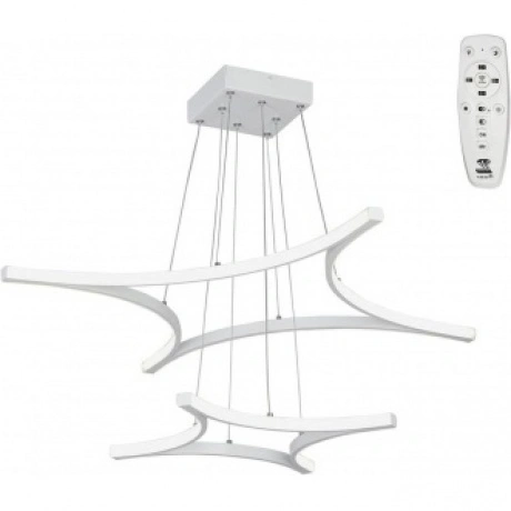 Люстра V2511DT-0/4+4S, LED 46Вт, 2700-6500К, 3460лм