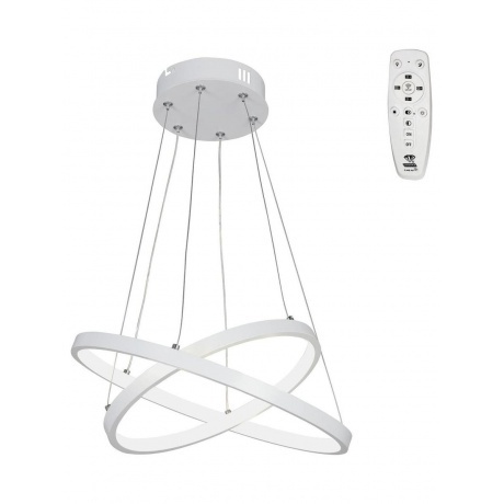 Люстра V2515DT-0/2S, LED 57Вт, 2700-6500К, 5370лм - фото 1