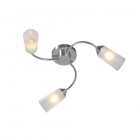 Люстра V2831-9/3PL, 3xE27 макс. 40Вт, плафон ПП