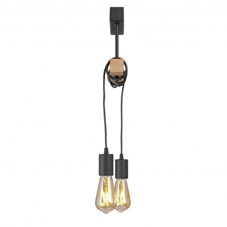 Люстра V2860-1/2PL, 2xE27 макс. 40Вт - фото 2