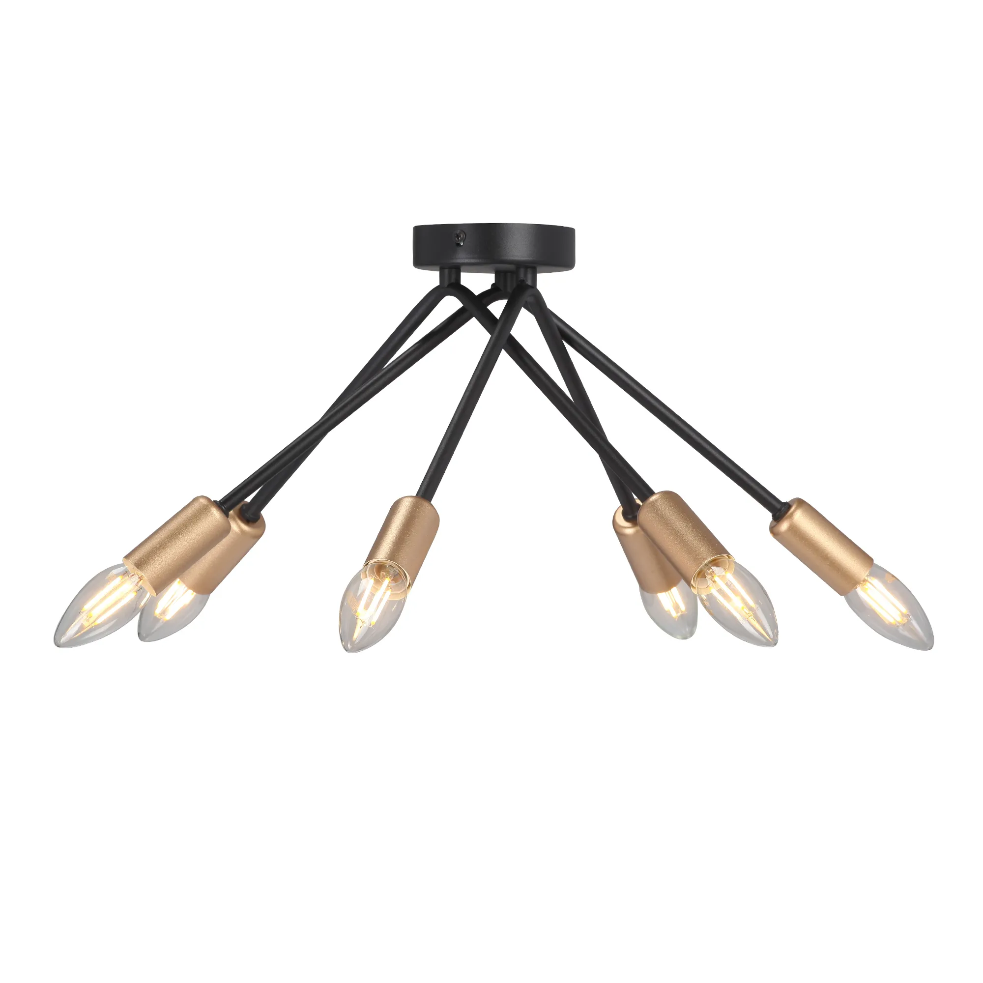 Люстра V3021-1/6PL, 6хЕ14 макс. 40Вт - фото 4