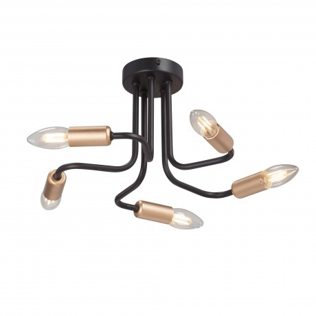 Люстра V3023-1/5PL, 5хЕ14 макс. 40Вт