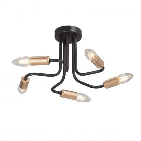 Люстра V3023-1/5PL, 5хЕ14 макс. 40Вт