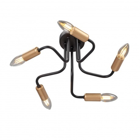 Люстра V3023-1/5PL, 5хЕ14 макс. 40Вт - фото 3