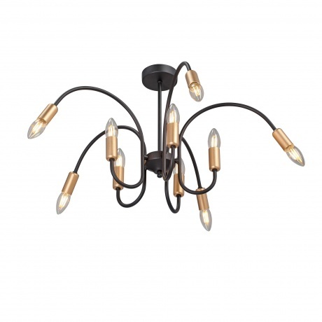 Люстра V3026-1/10PL, 10xE14 макс. 40Вт - фото 2