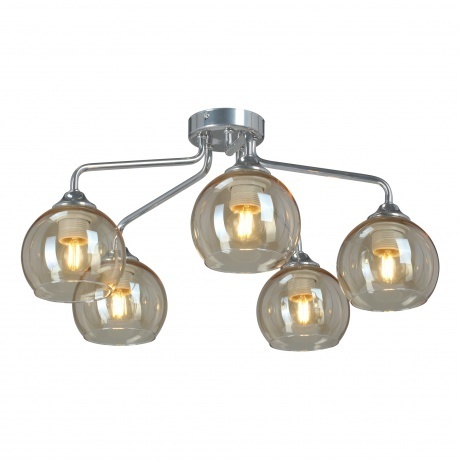 Люстра V3096-9/5PL, 5хE27 макс. 40Вт - фото 4