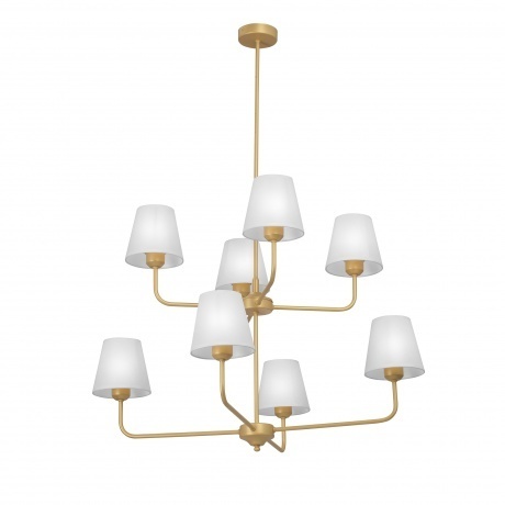 Люстра V3923-8/8PL, 8xE14 макс. 40Вт - фото 4